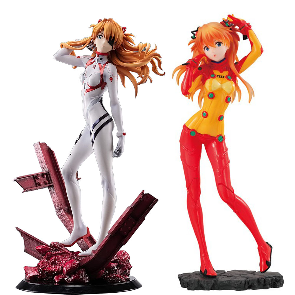 Model Kit Evangelion Bandai - 20CM Soryu Asuka Langrey Figure Anime