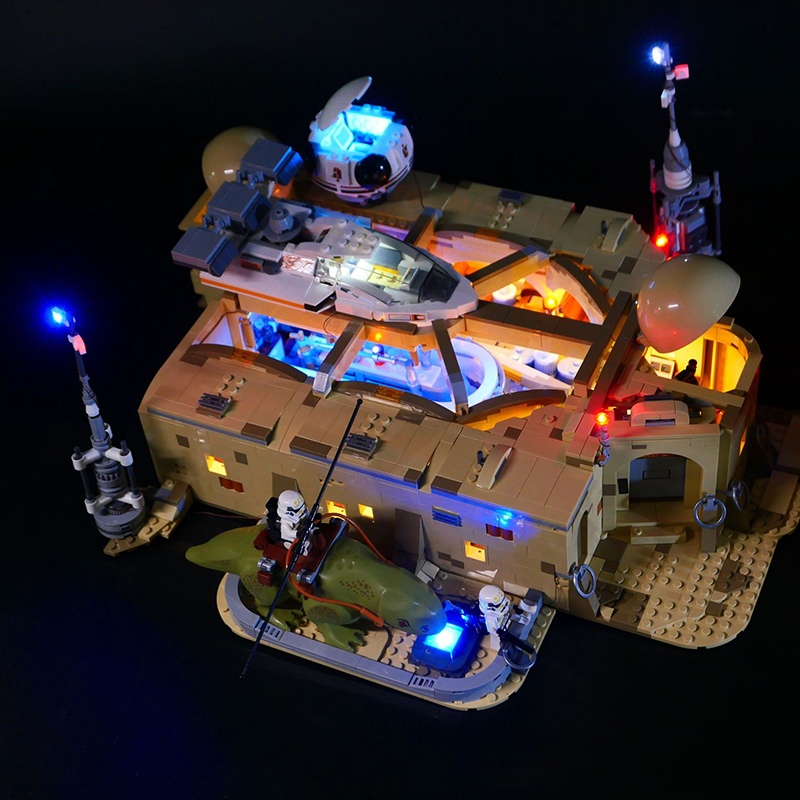 Model Kit Companies - LED Lighting Kit Building 75290 Compatible