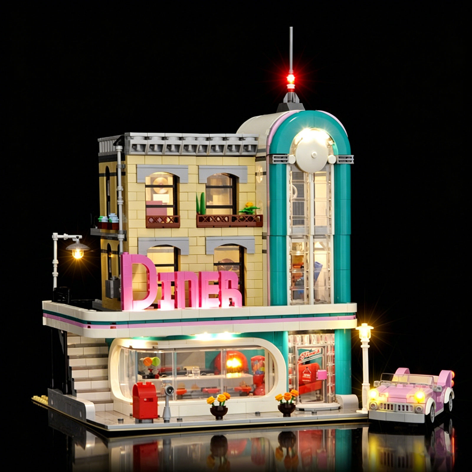 Model Kit Companies - LYBMTWF LED Lighting Kit Compatible with