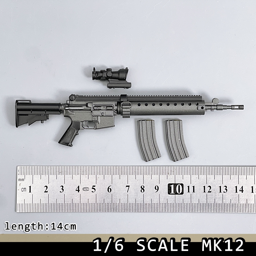 1/6 Scale MK12 SPR Sniper Rifl - Model Kit Figure 评论和价格