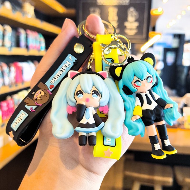 Hatsune Miku Keychain Cartoon  - Model Kit Japanese 评论和价格