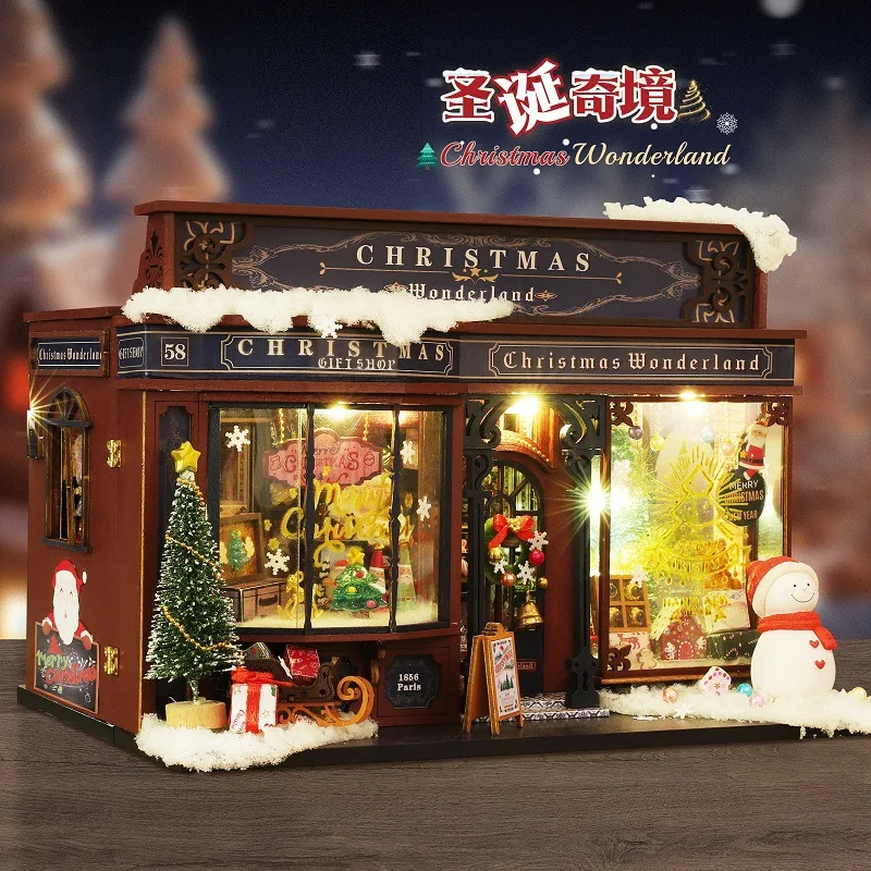 DIY Little House Christmas Won - Model Kit House 评论和价格