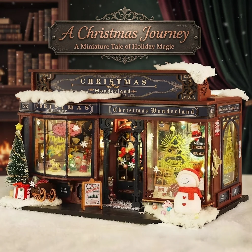 DIY Little House Christmas Won - Model Kit House 评论和价格