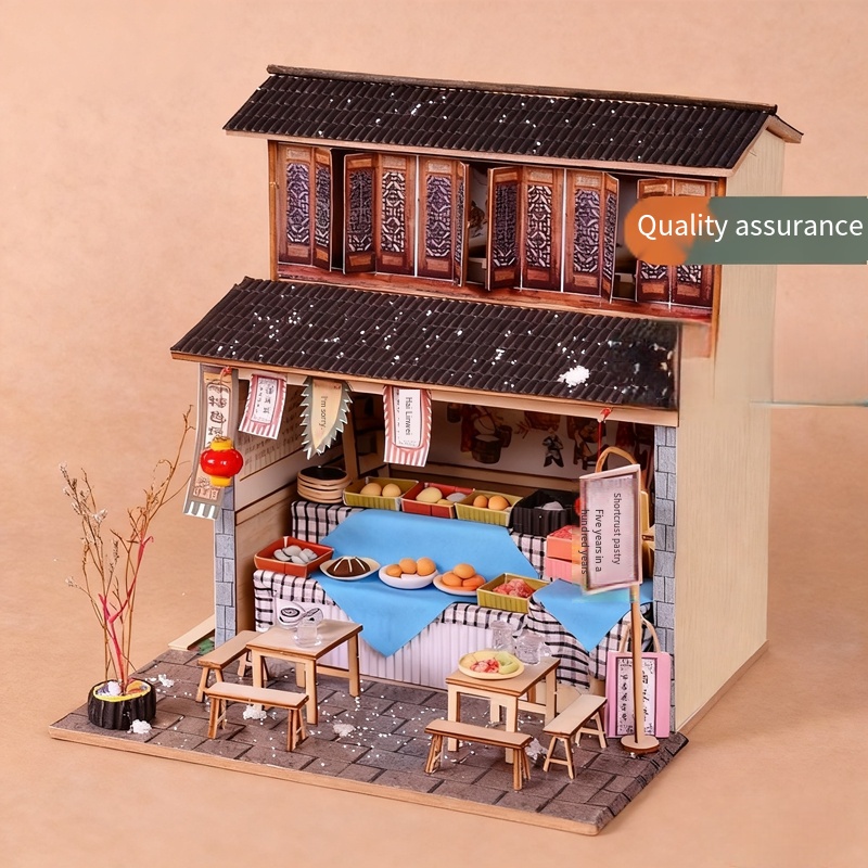 Japanese-Style DIY Miniature H - Model Kit Japanese 评论和价格