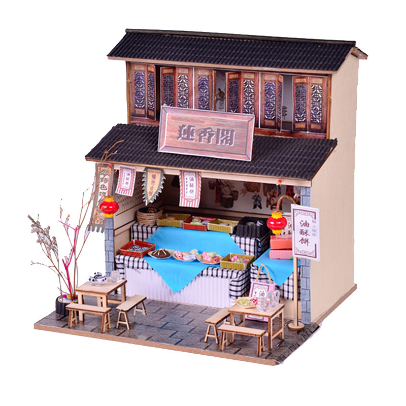 Japanese-Style DIY Miniature H - Model Kit Japanese 评论和价格