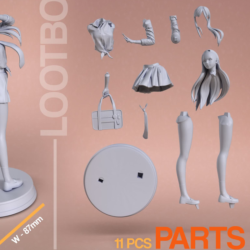 Game Character 4940 Kitagawa M - Model Kit Figure 评论和价格