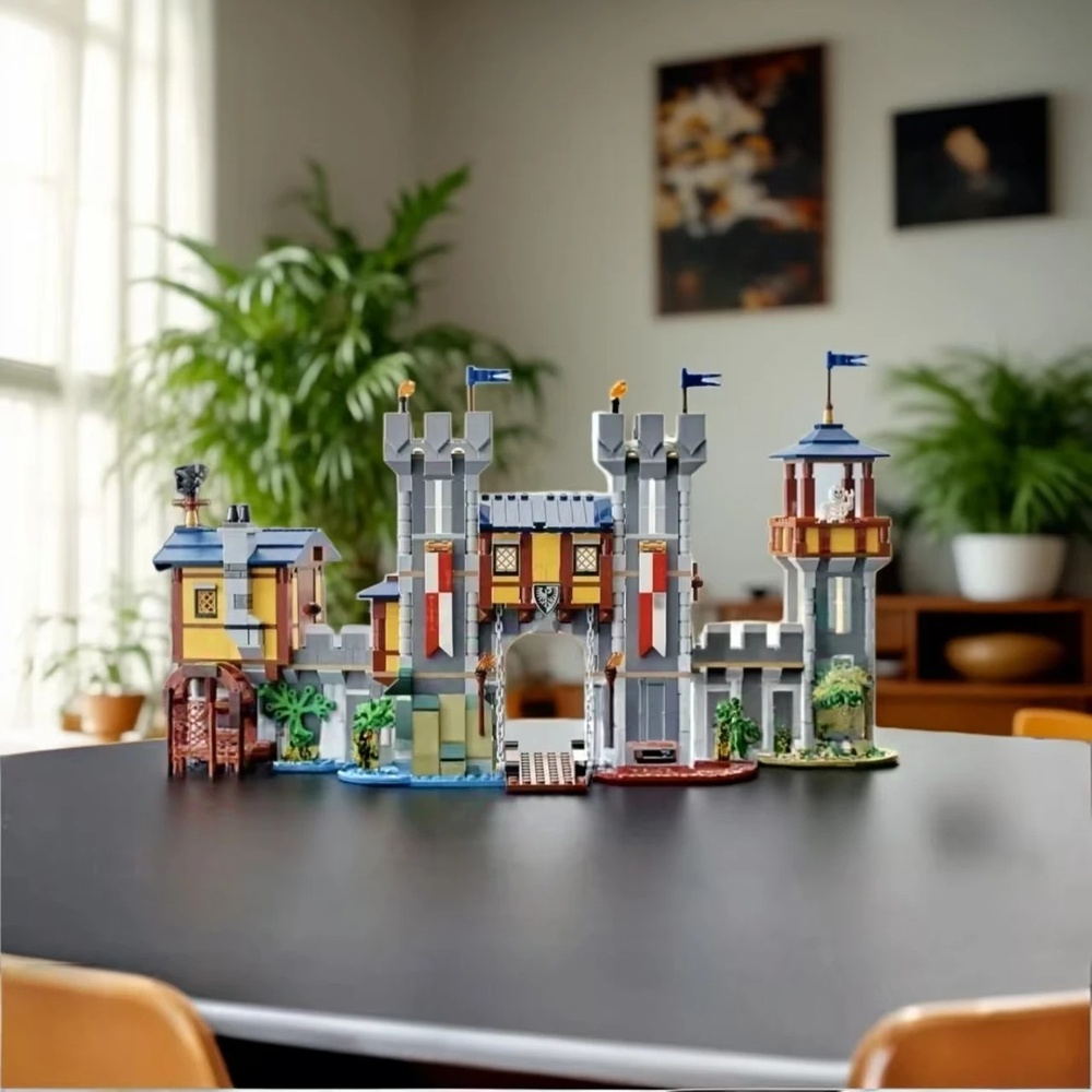 1426pcs New Medieval Castle Ar - Model Kit New 评论和价格