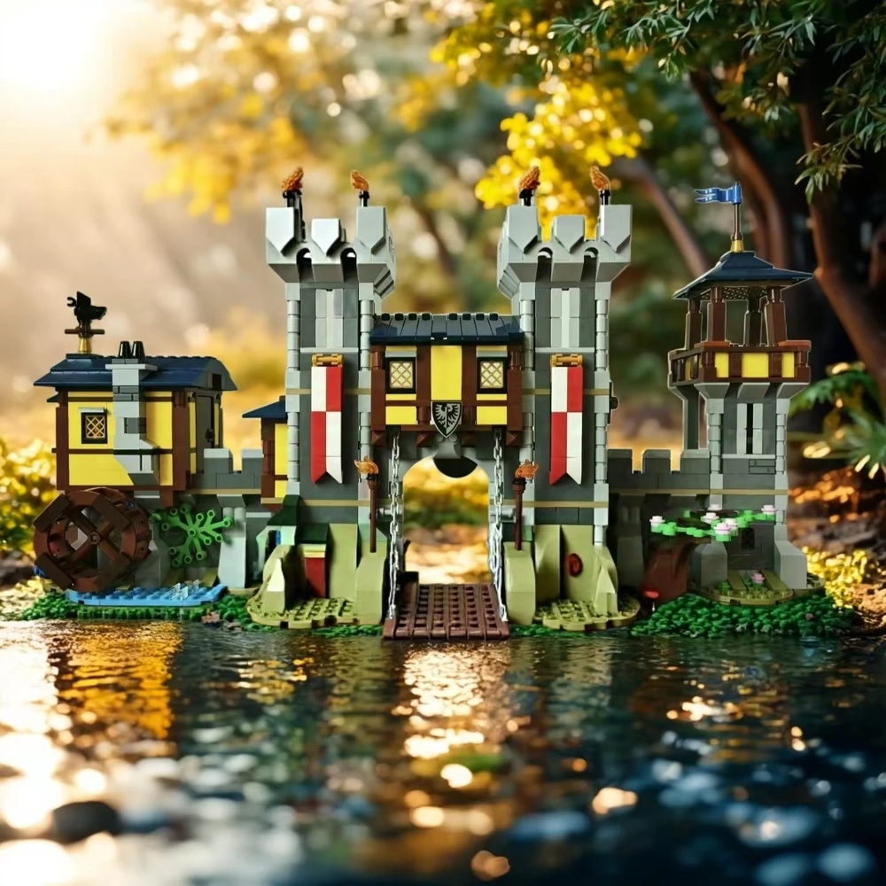 1426pcs New Medieval Castle Ar - Model Kit New 评论和价格