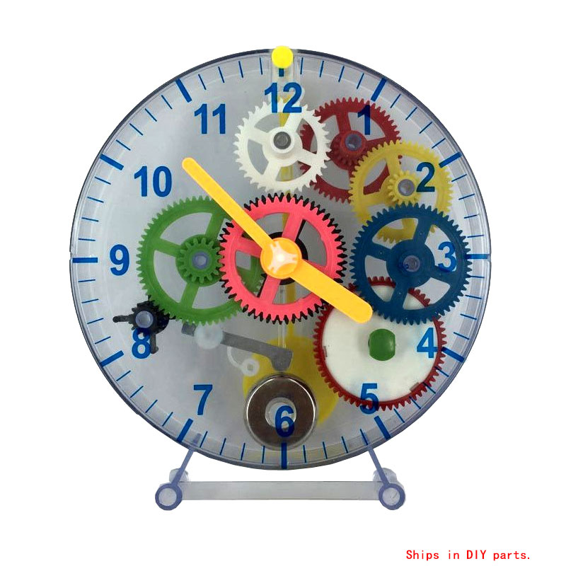 DIY Assembled Clockwork Clock  - Model Kit Regus 评论和价格